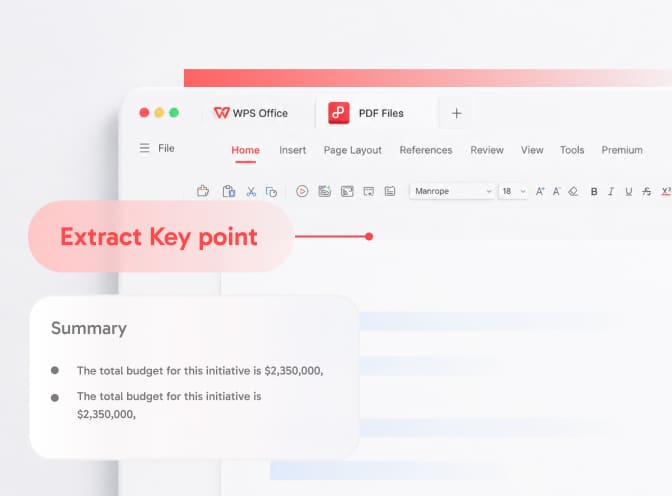 WPS PDF AI